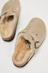 Birkenstock Boston Shearling Clogs