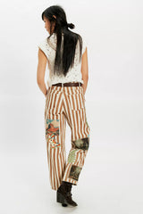 Denim And Bone Roadtrip Striped Jeans