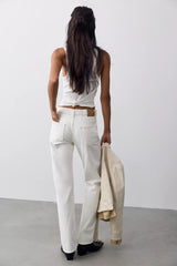 We The Free Luna Mid-Rise Straight Jeans