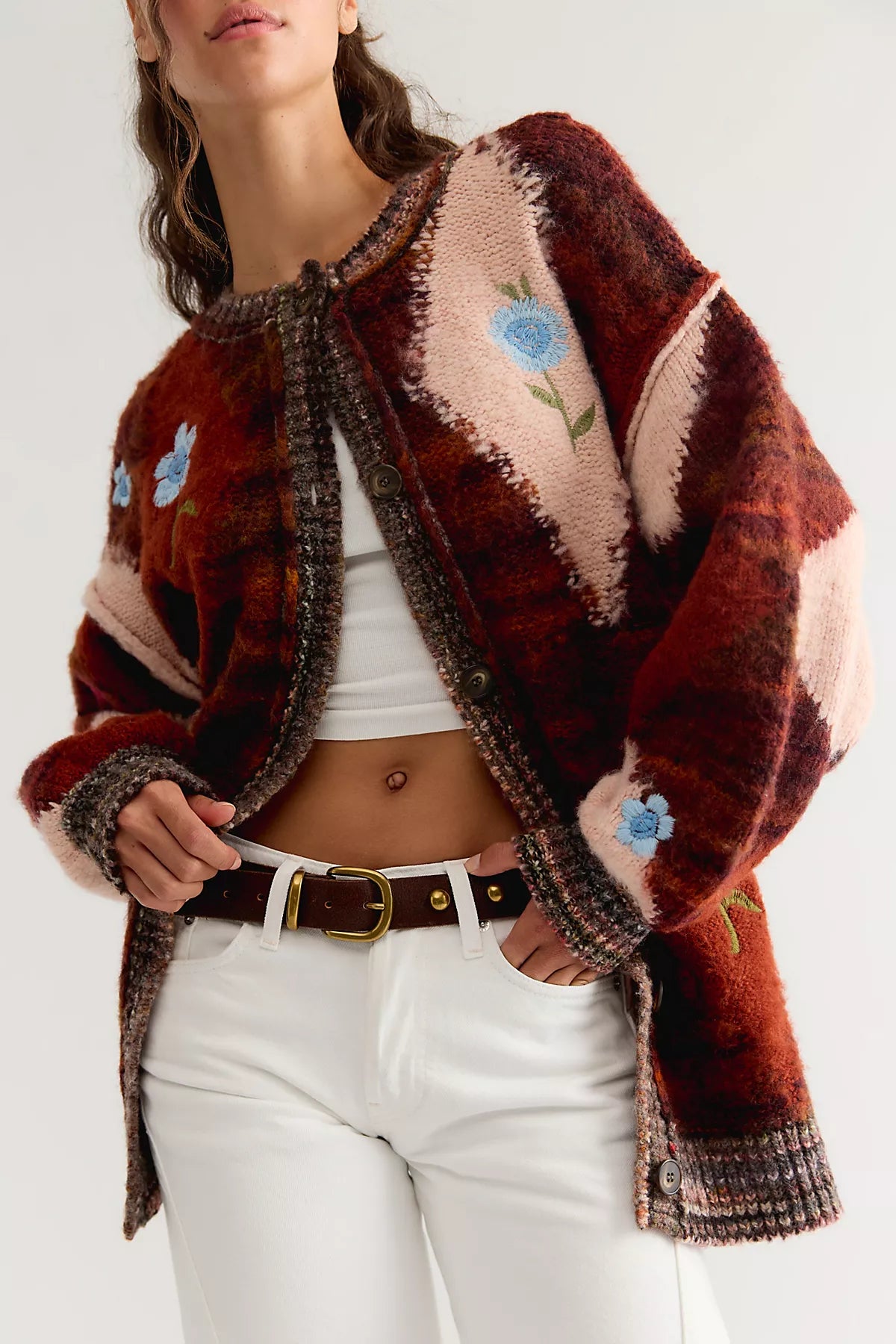 Flower Petal Cardigan