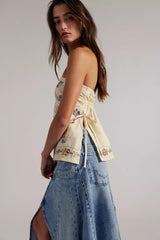 Doily Days Tube Top