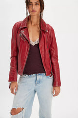 Christy Leather Moto Jacket