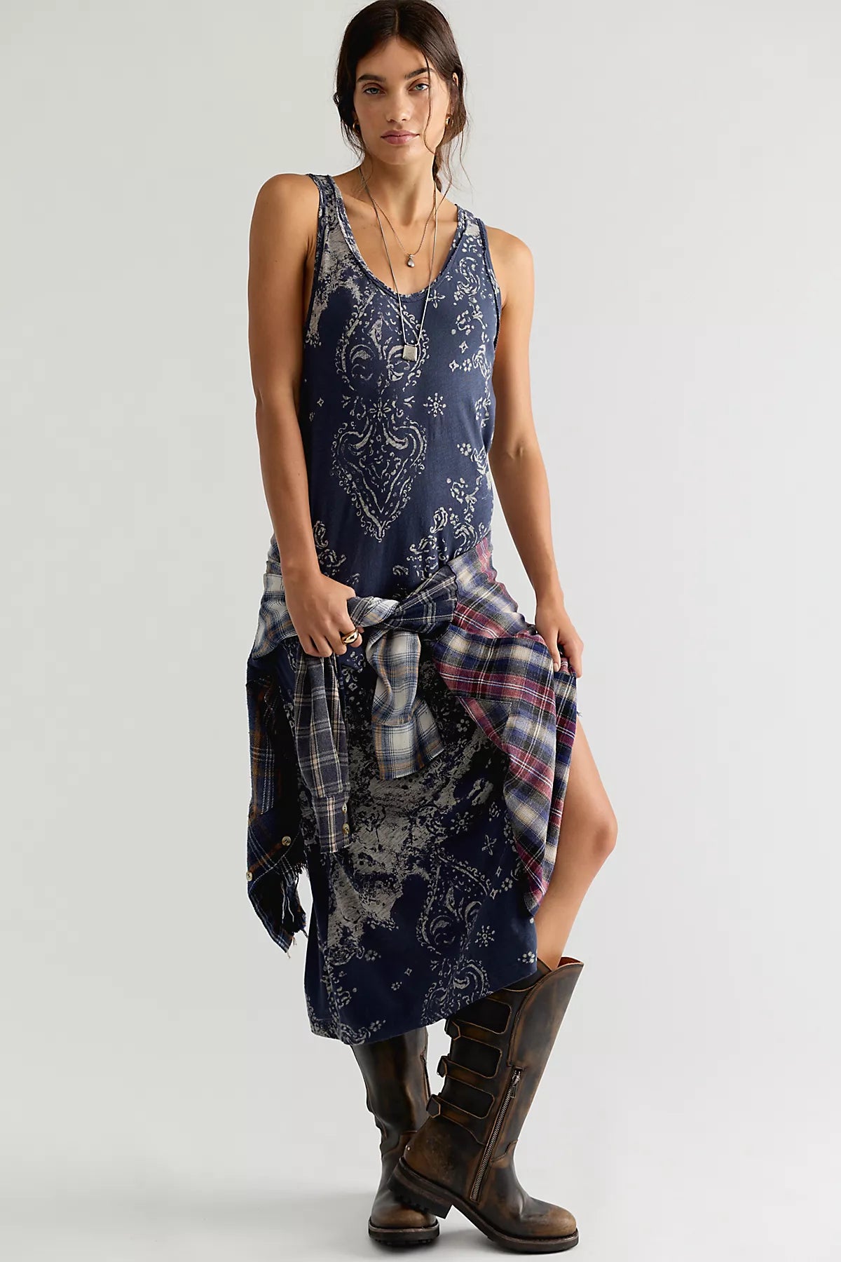 Cleo Bandana Maxi Top