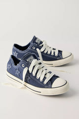 Chuck Taylor All Star Distressed Stars Low-Top Sneakers