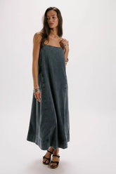 Miko Denim Midi Dress