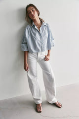 We The Free Mira Pinstripe Top