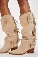 Faith Fringe Western Boots