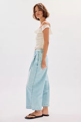 AMO Donna Cropped Denim Trouser