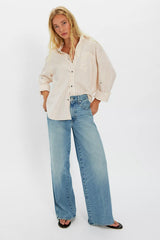 AMO Kira Wide-Leg Jeans
