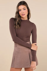 Anything is Posh-ible Dark Red Top