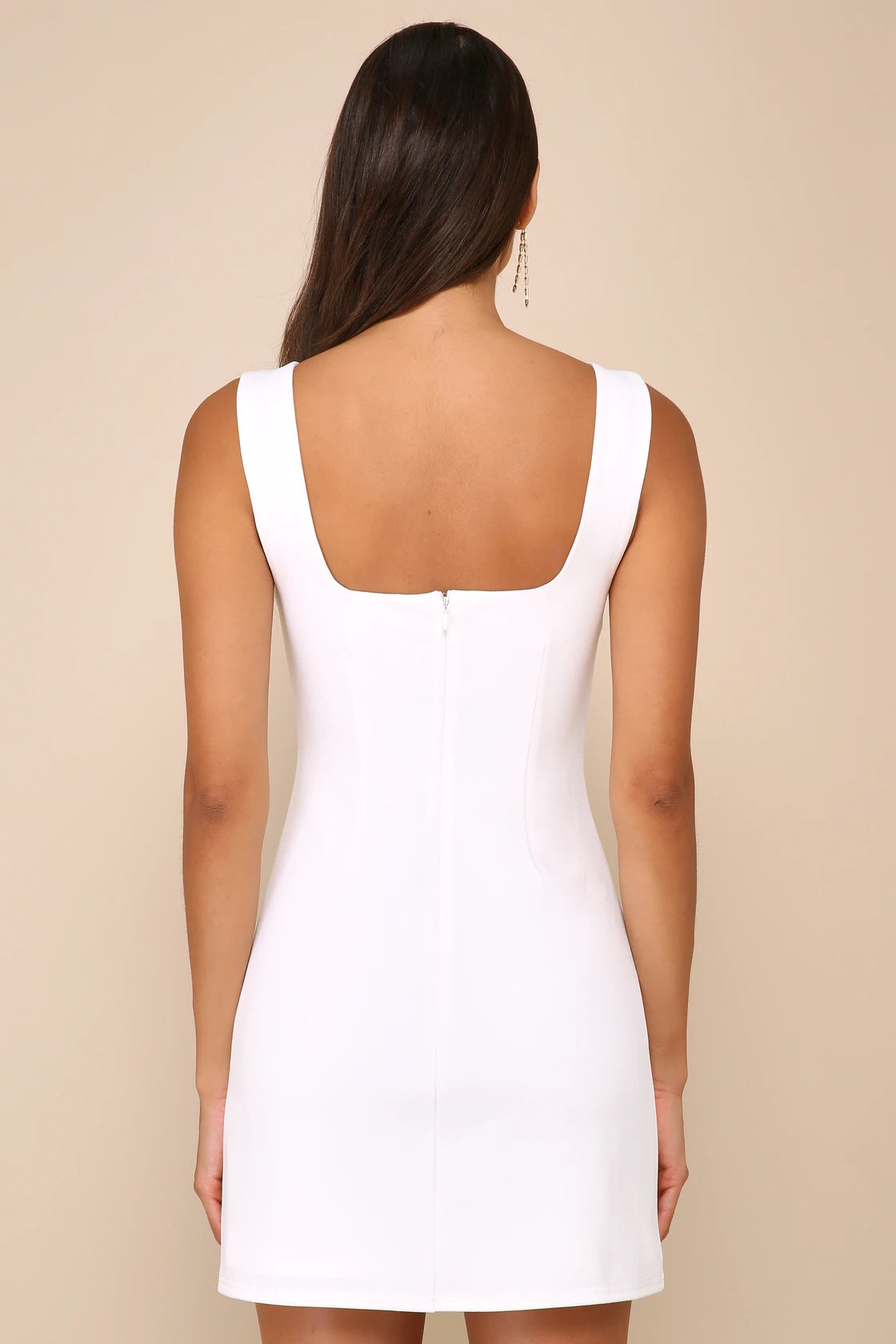 Flawless Confidence Light Pink Cutout Bodycon Mini Dress