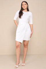 Westwood Black Half Sleeve Sheath Dress