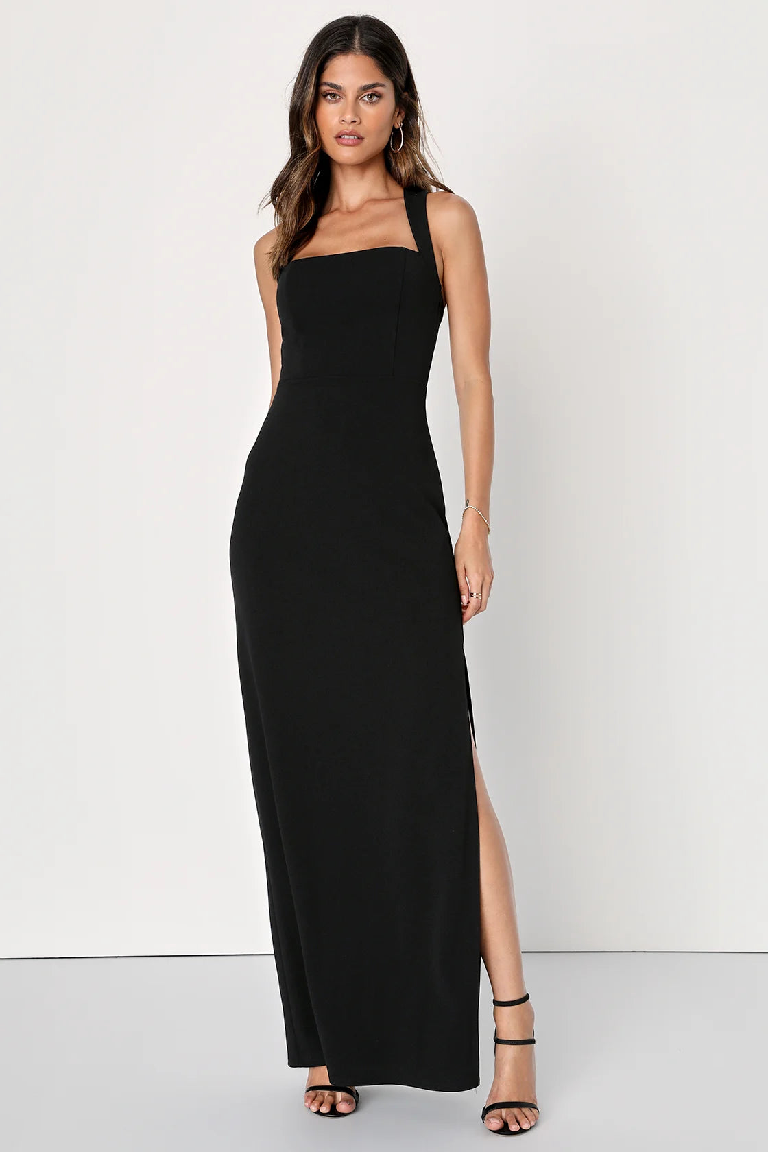 Glamorous Dedication Hot Pink Sleeveless Column Maxi Dress