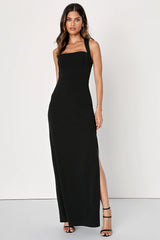 Glamorous Dedication Hot Pink Sleeveless Column Maxi Dress