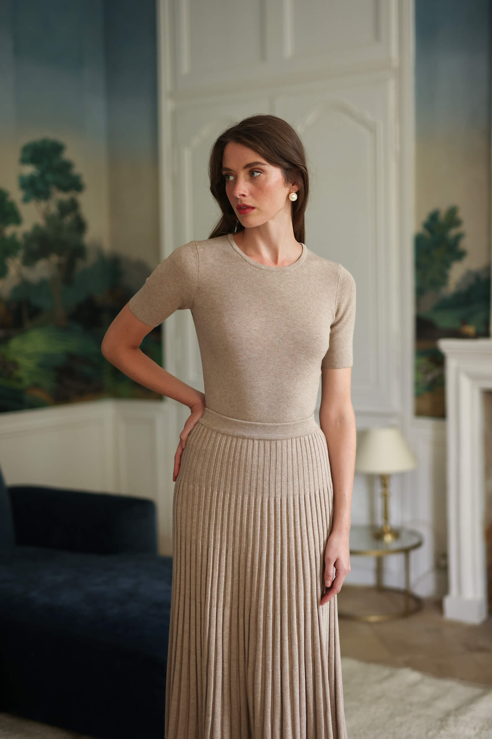 Hazel Pleated Skirt