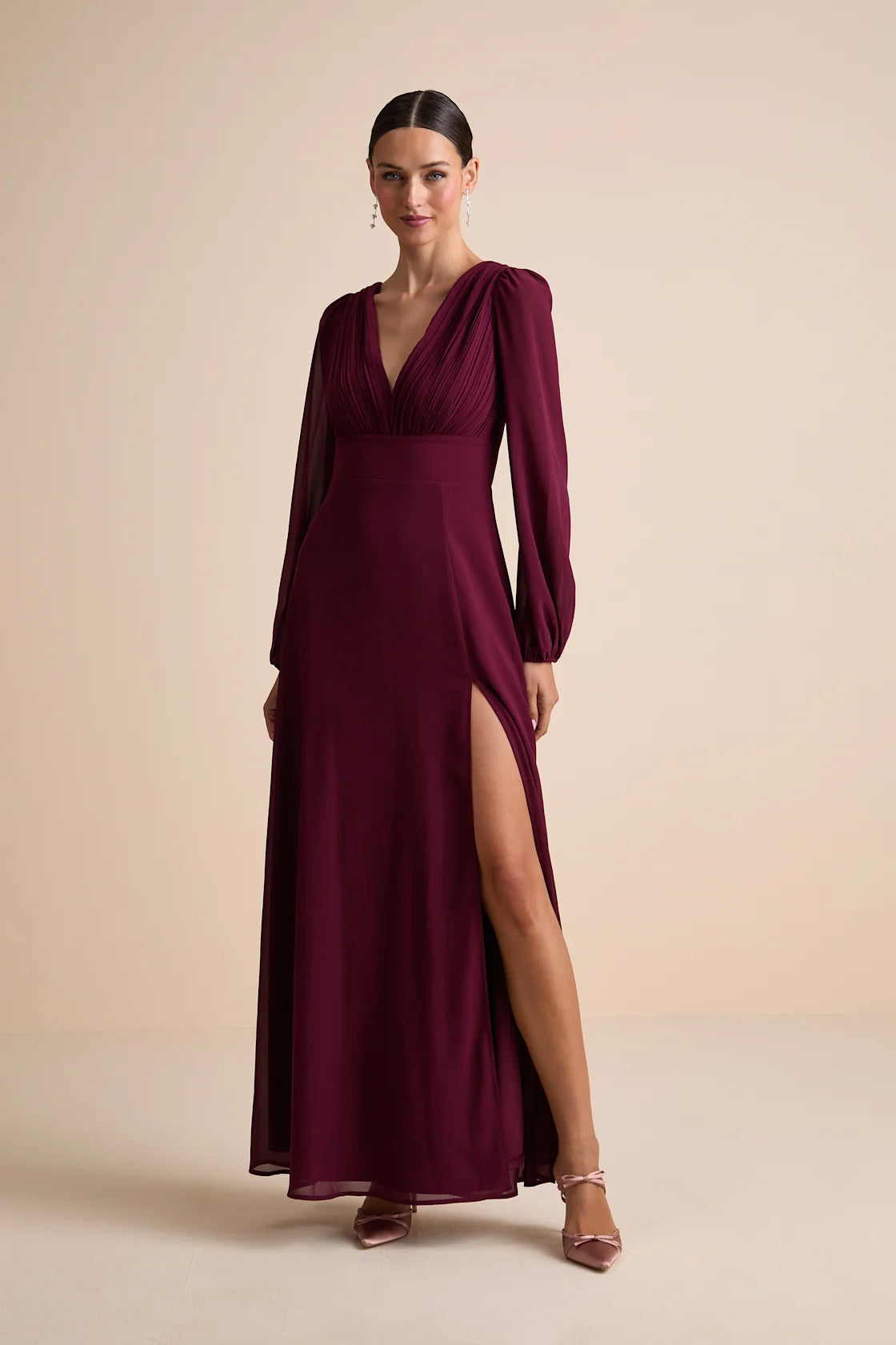 Marvelous Affair Emerald Green Pleated Lace-Up Maxi Dress