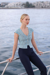 Alana Peplum Top