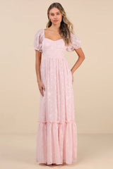 Phenomenal Sweetness Navy Floral Burnout Bustier Maxi Dress