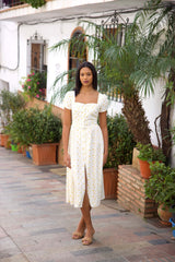Estelle Button Down Dress