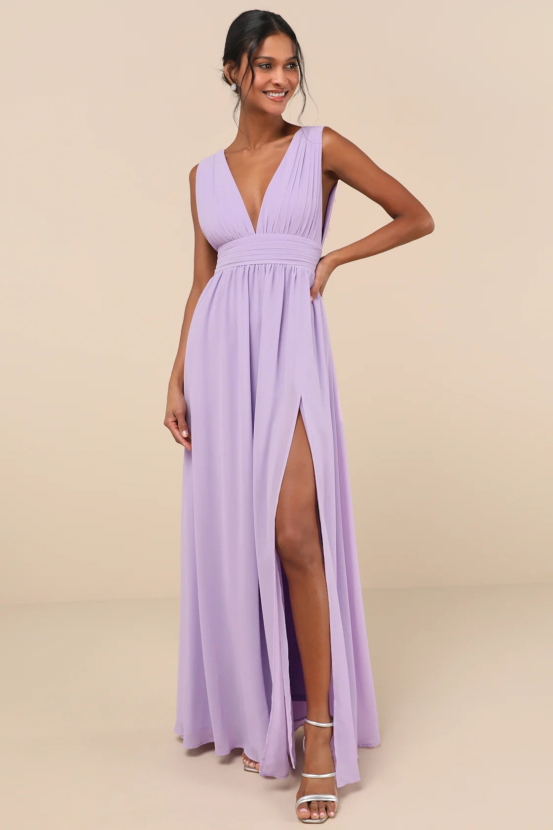 Heavenly Hues Blush Maxi Dress