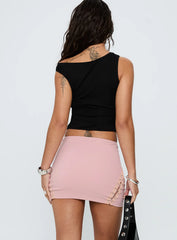 Dupont Mini Skirt Blush Pink