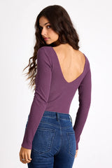 Easygoing Chic Olive Green Long Sleeve Bodysuit