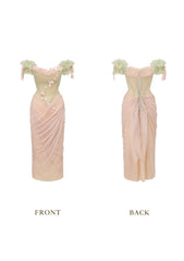 écoute Les Fleurs Tomber Dress