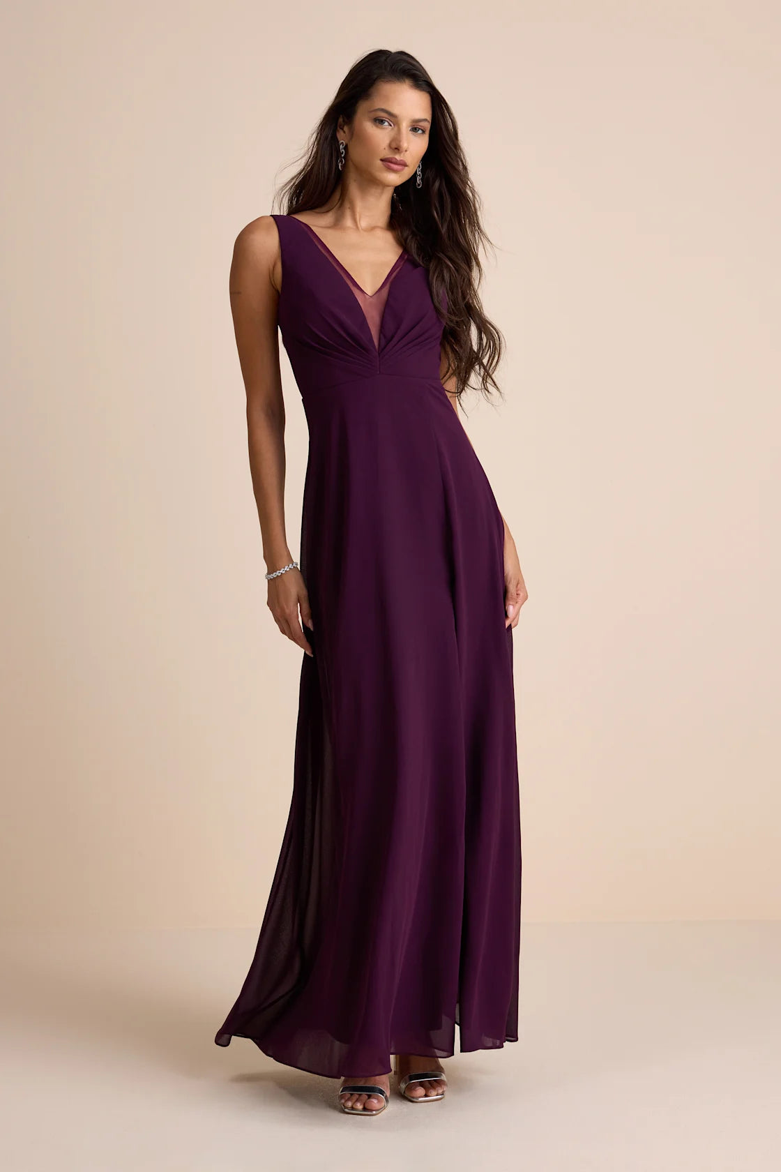Simply Immaculate Navy Blue Backless Maxi Dress