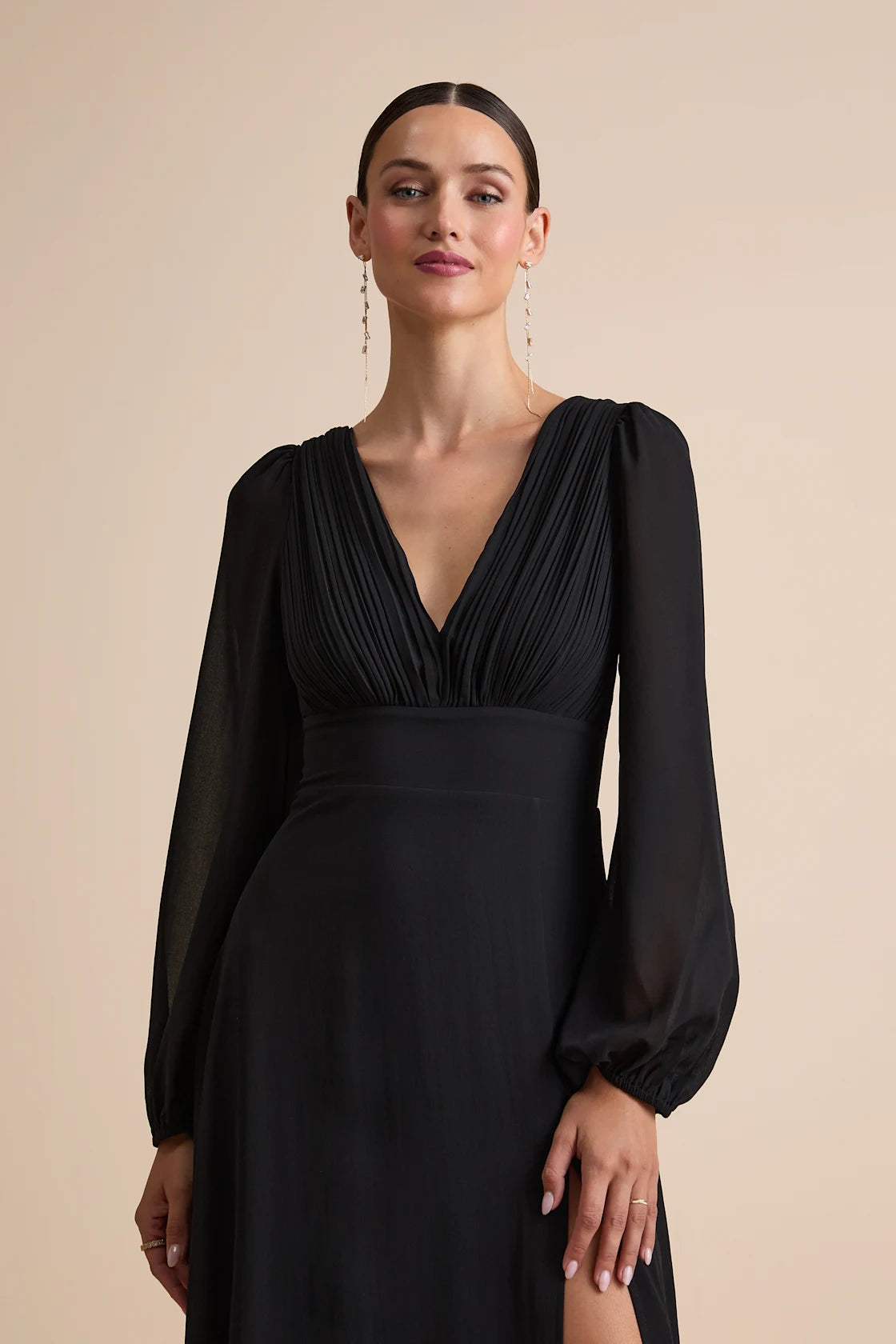Marvelous Affair Emerald Green Pleated Lace-Up Maxi Dress