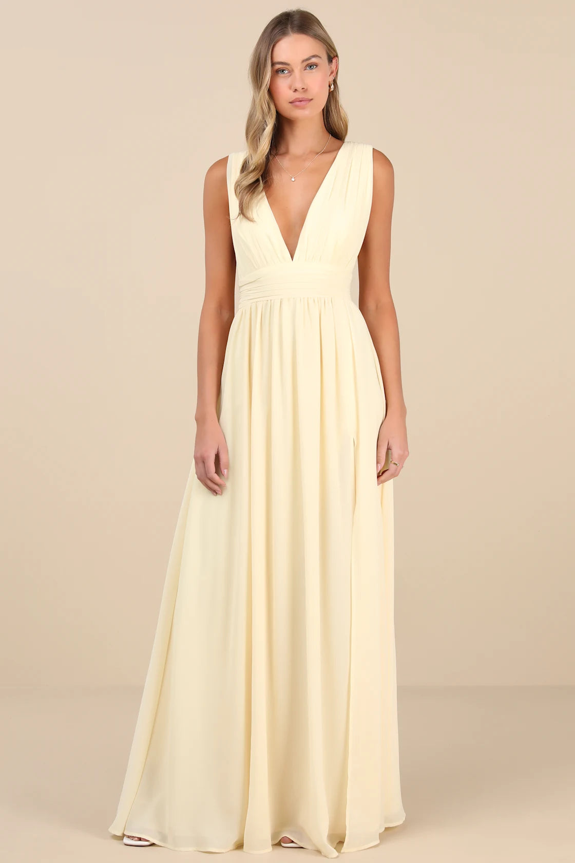 Heavenly Hues Blush Maxi Dress