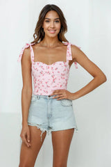 Girl In The City Crop Top Pink