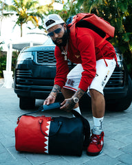 VERTICAL SHARK CUT & SEW HILLS BACKPACK