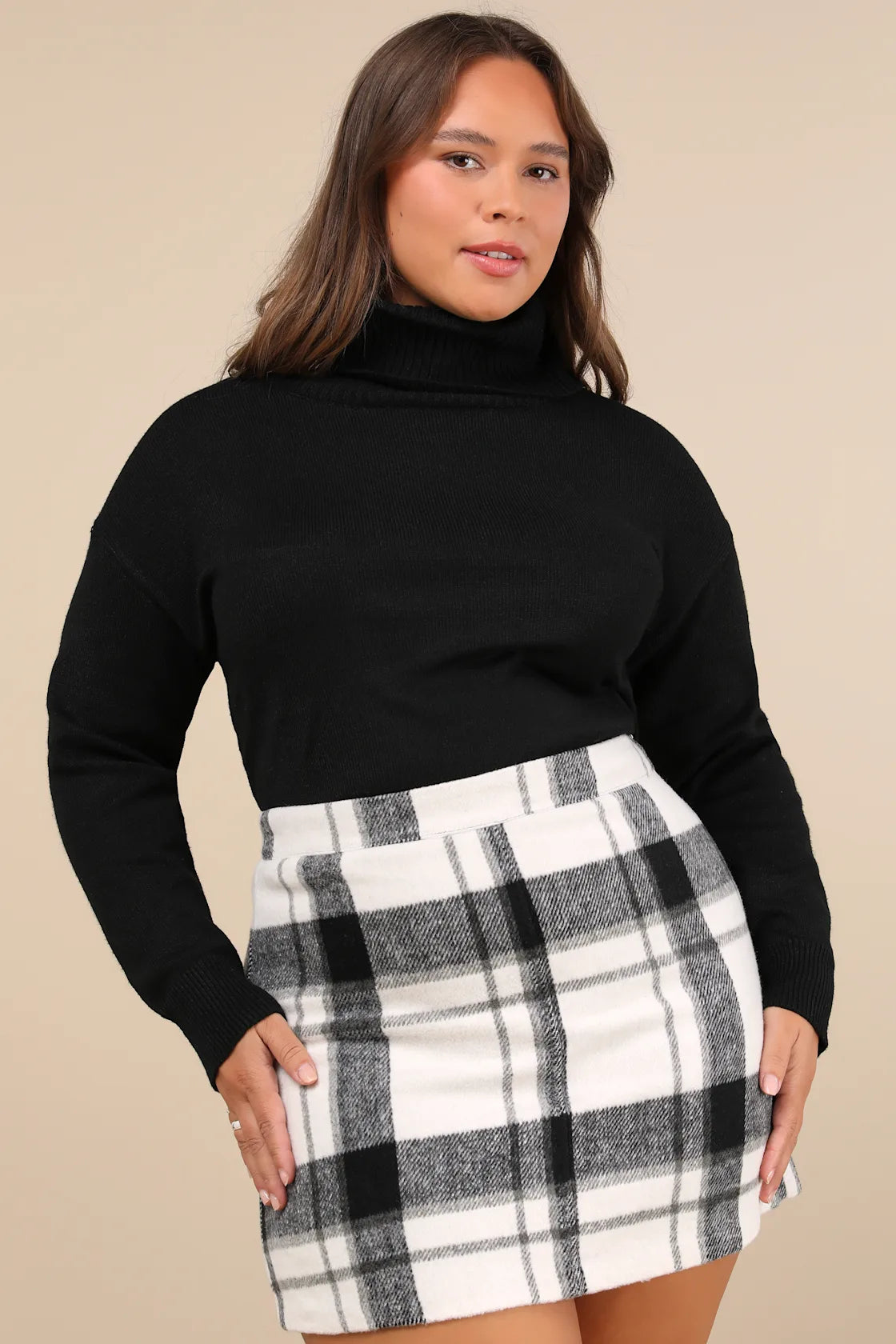 Amazing Memories Berry Red Turtleneck Sweater