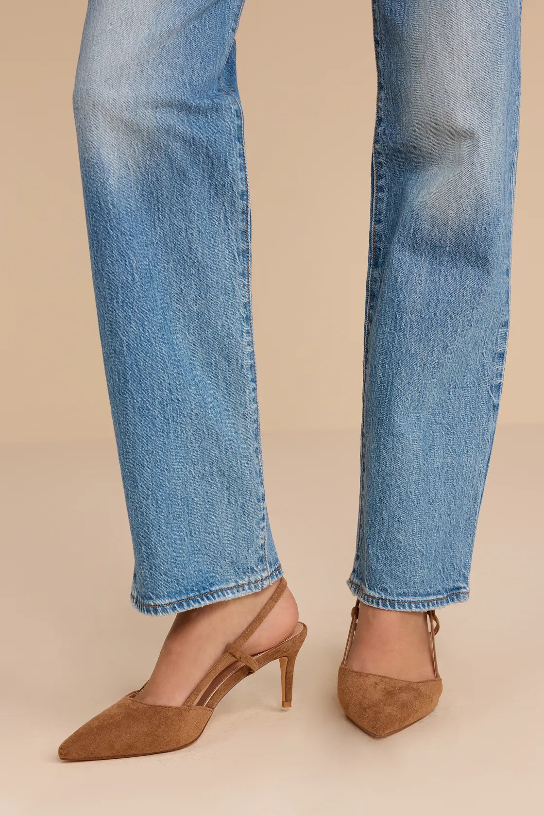 Cadey Black Suede Pointed-Toe Slingback Pumps