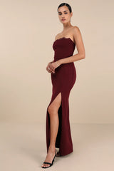 Memorably Iconic Emerald Green Strapless Lace Bustier Maxi Dress