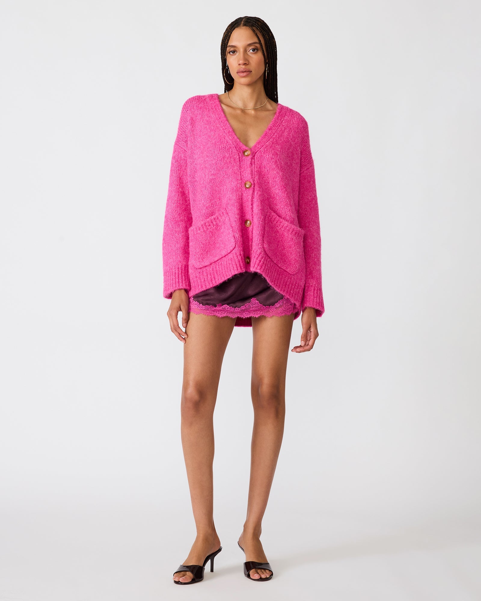 FINLEY SWEATER PINK VIOLET