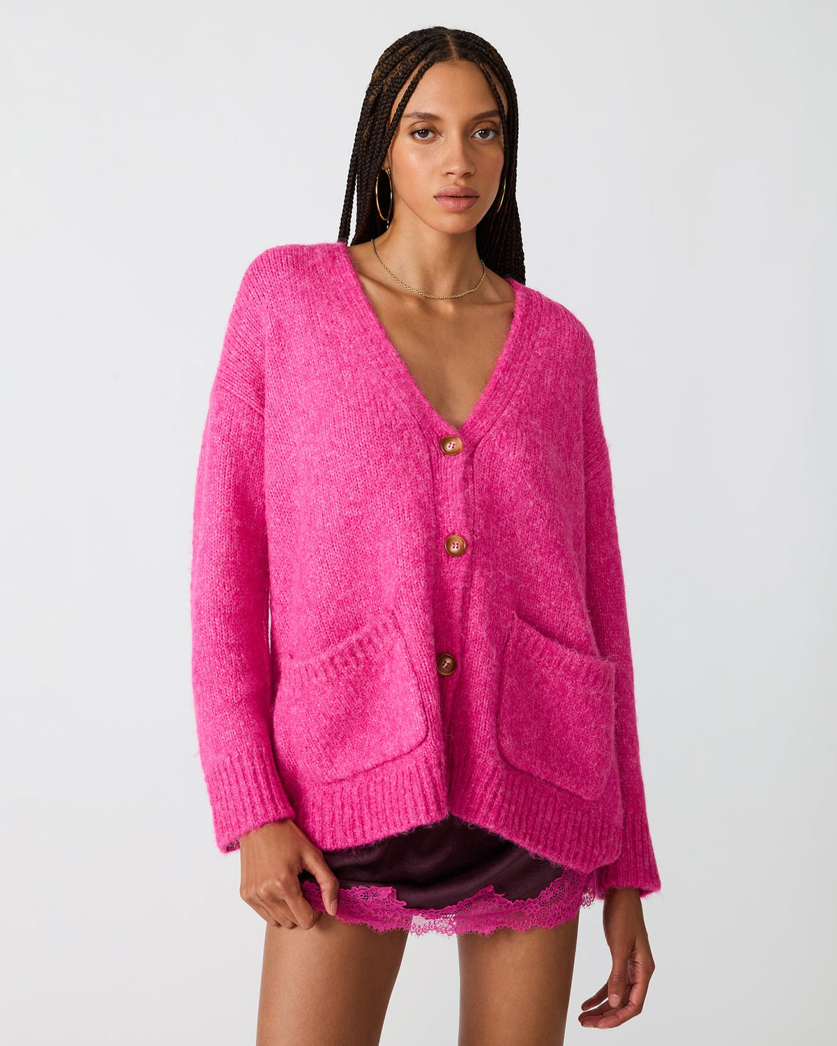 FINLEY SWEATER PINK VIOLET