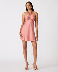 EVIANA DRESS ROSE NUDE
