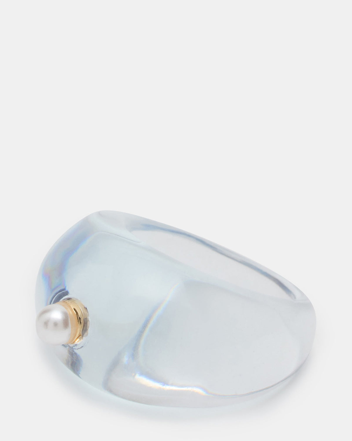 OVAL-CUT JELLY RING BLUE