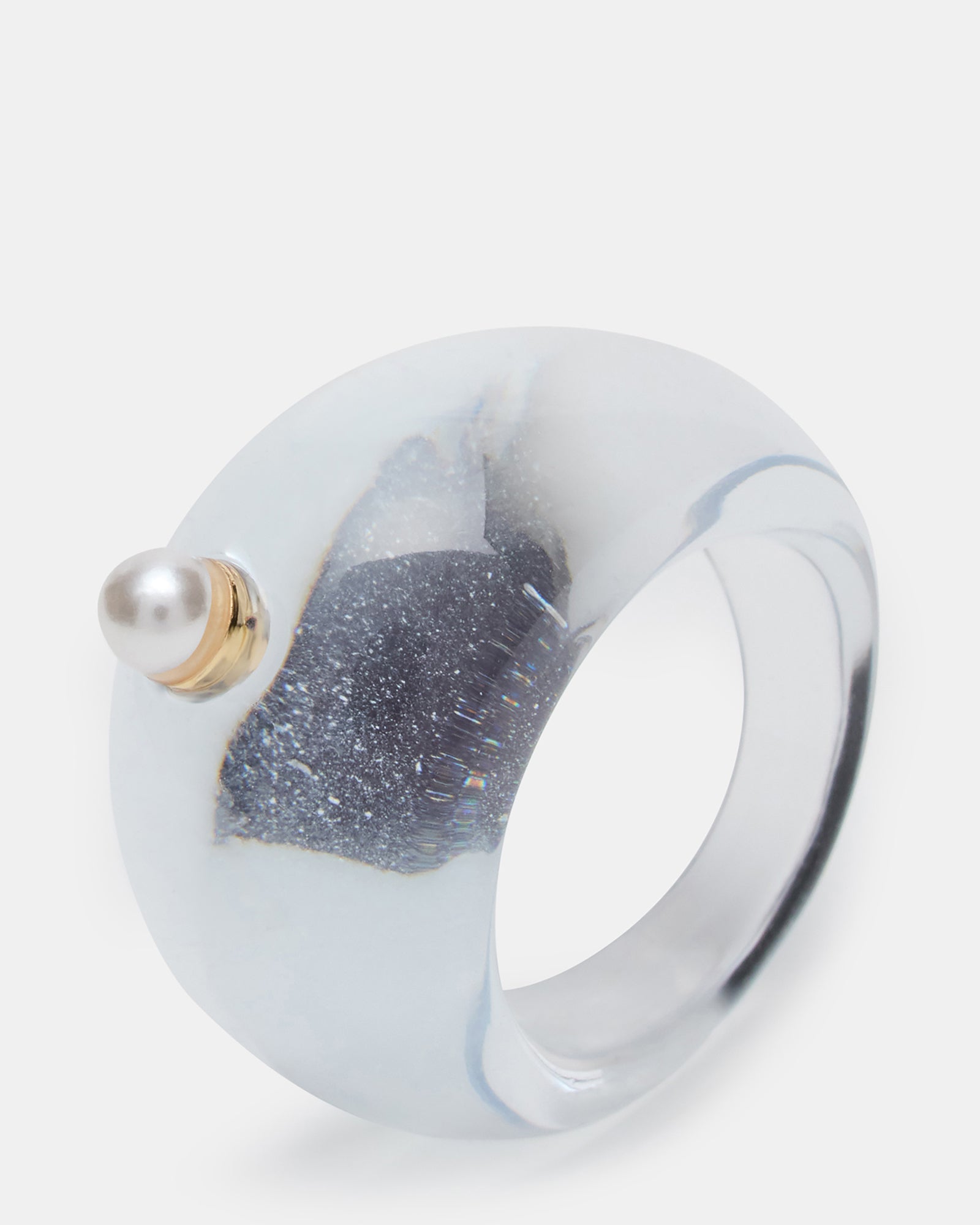 OVAL-CUT JELLY RING BLUE