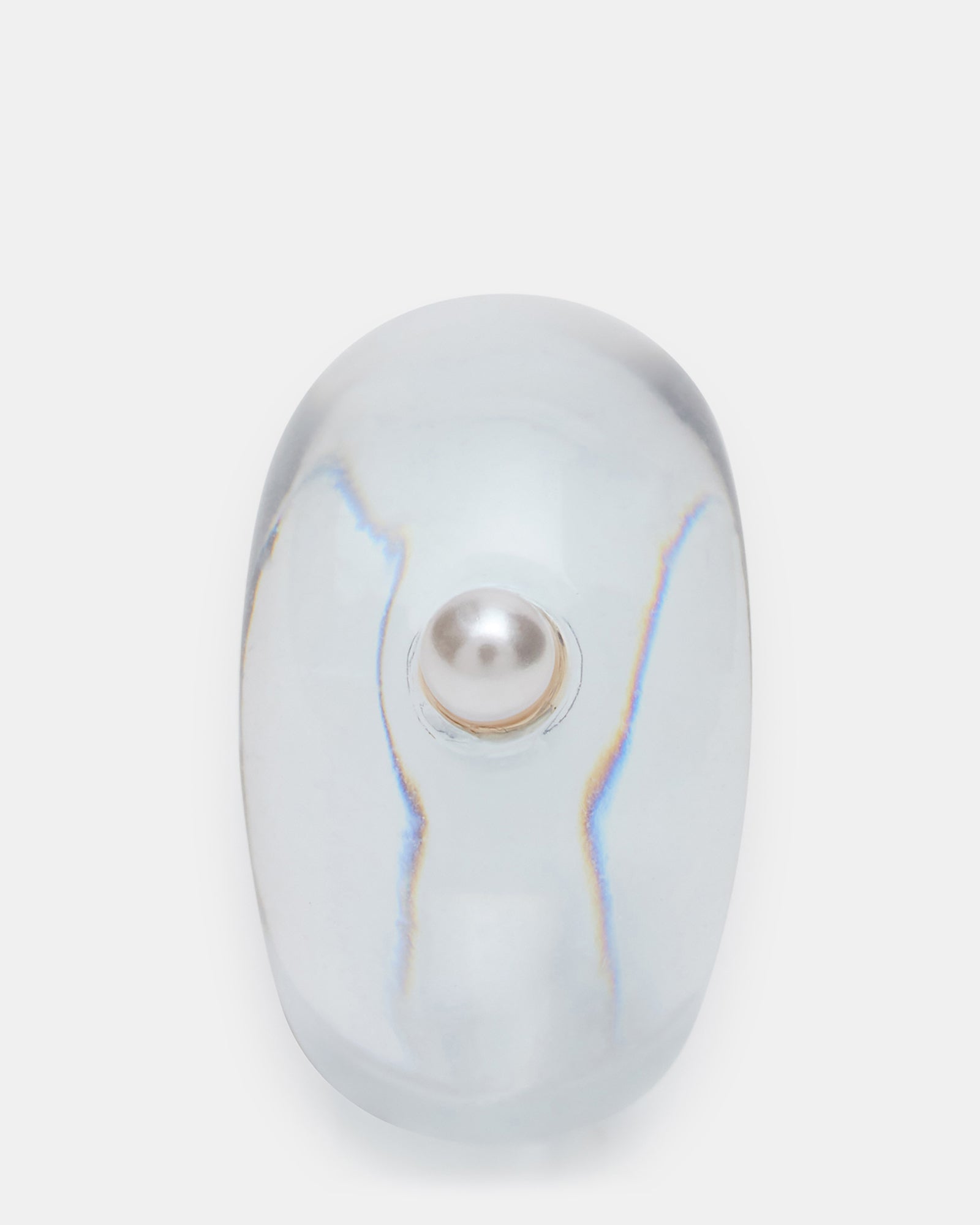 OVAL-CUT JELLY RING BLUE