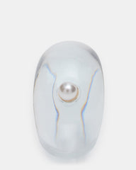 OVAL-CUT JELLY RING BLUE