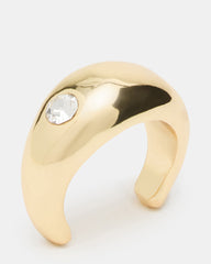 DOME TOE RING GOLD