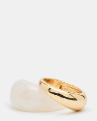 RESIN RING SET NATURAL
