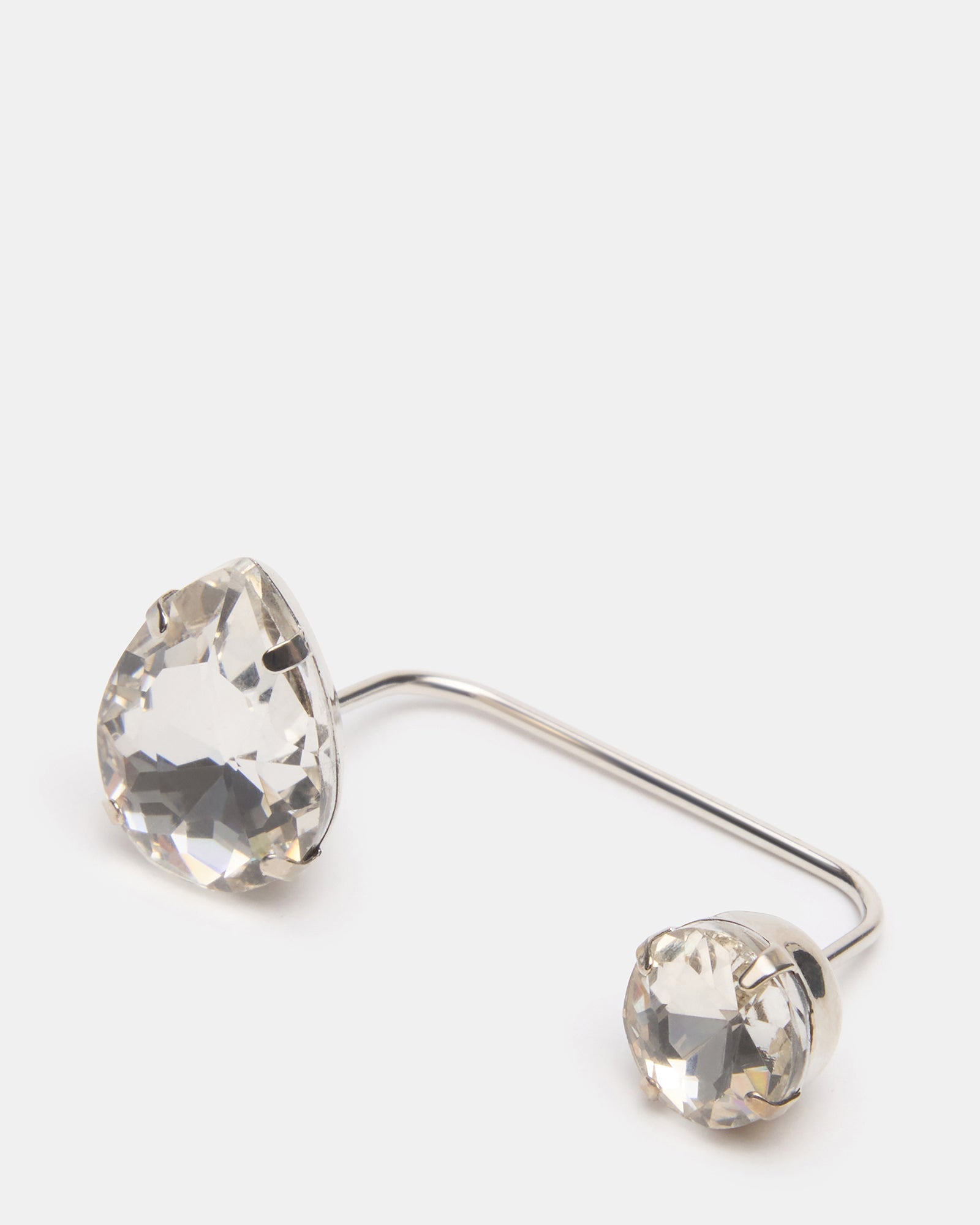 CRYSTAL TOE RING CLEAR