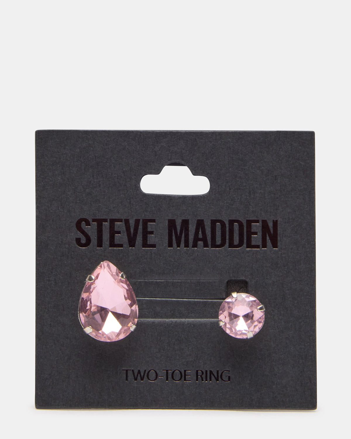 CRYSTAL TOE RING PINK