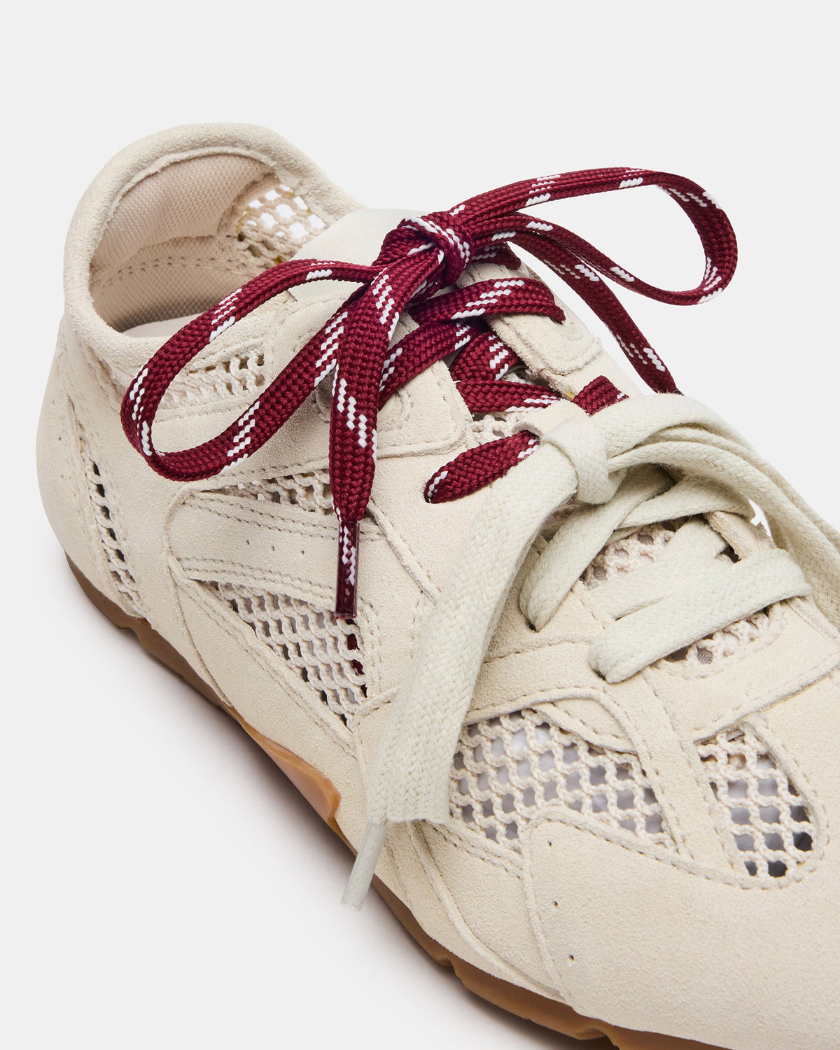 AZIEL SNEAKER & SHOELACE BURGUNDY BUNDLE