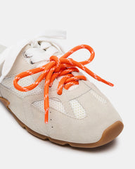 AZIEL MULE SNEAKER & SHOELACE ORANGE BUNDLE