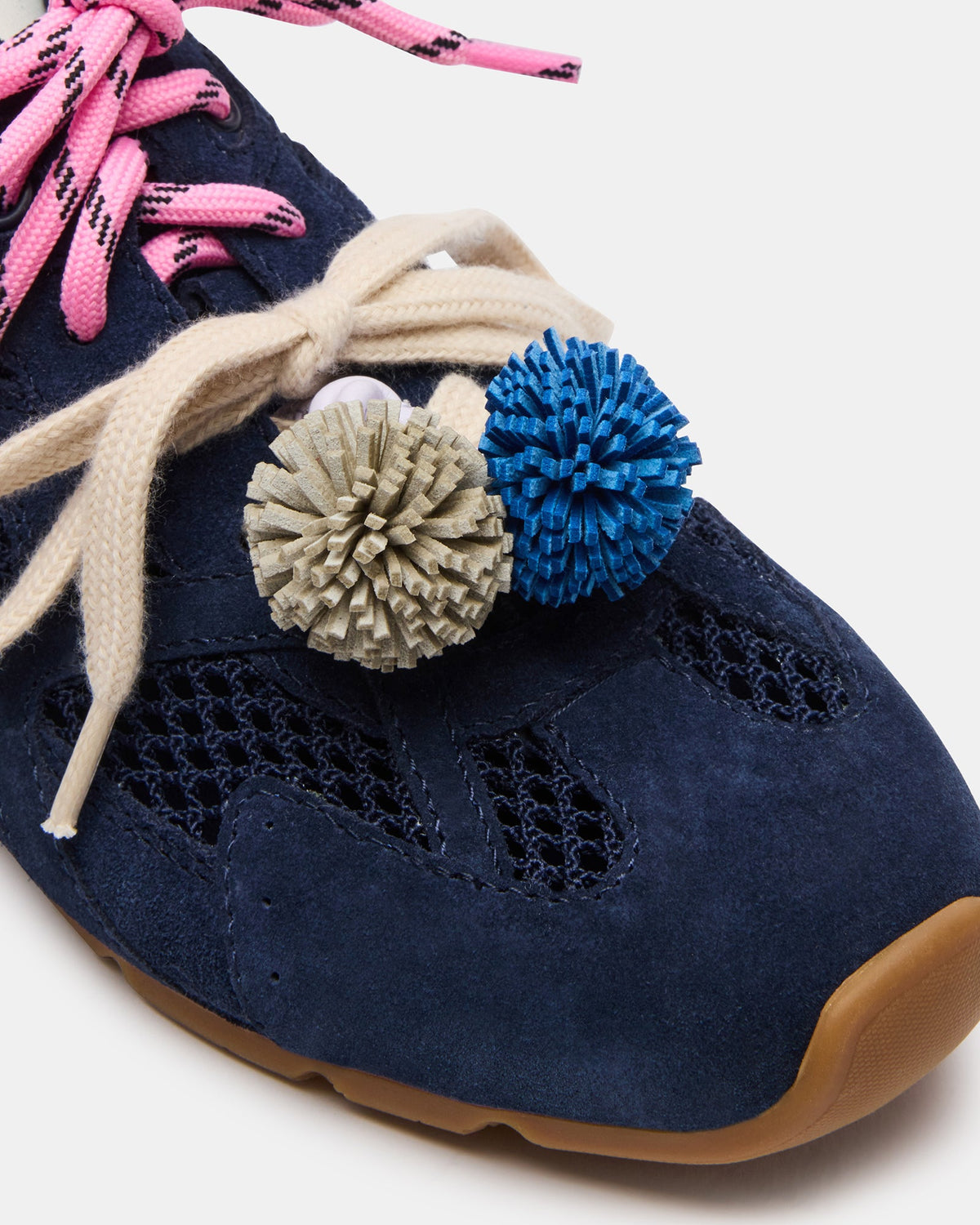 AZIEL SNEAKER & POM SHOE CHARM BLUE/MULTI BUNDLE