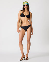 SLEEK 'N CHIC BIKINI TOP BLACK